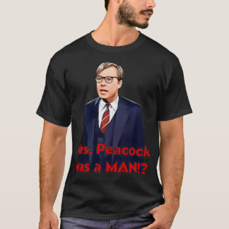 グリーンさん – ミセス・ピーコックは男だった Tシャツ