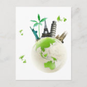 グリーンだ！ ポストカード (正面)