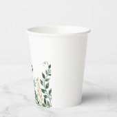 グリーンつる植物パーティーカップ 紙コップ (左)