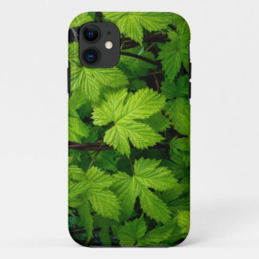グリーンつる植物自然美しい Case-Mate iPhoneケース (裏面)