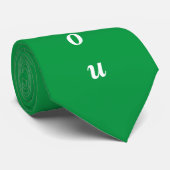 グリーンでネクタイを結ぶのが大好き ネクタイ (ロール)