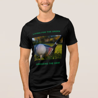 グリーンで生きる、机上の仕事に怯えるワーキングライフ トライブレンドＴシャツ