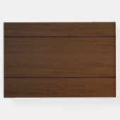 グリーンとひまわりとカボチャの秋の結婚式前祝賀会 ゲストブック (裏面)