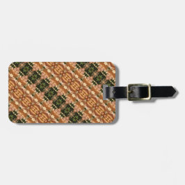 グリーンとアンバーイカット8 ラゲッジタグ