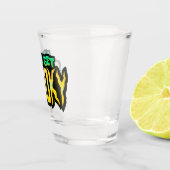 グリーンとイエロー不気味のハロウィーンパンを手に入れよう ショットグラス (右)