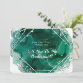 グリーンとシルバーで僕の花嫁になってくれないか 招待状 (スタンド正面)