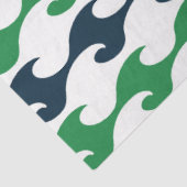 グリーンとネイビー航海のシリーズデザイン5 薄葉紙 (詳細)