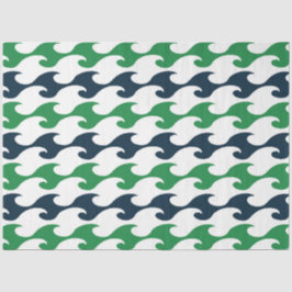 グリーンとネイビー航海のシリーズデザイン5 薄葉紙