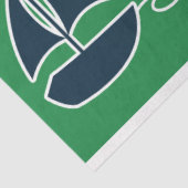 グリーンとネイビー航海のシリーズデザイン8 薄葉紙 (詳細)