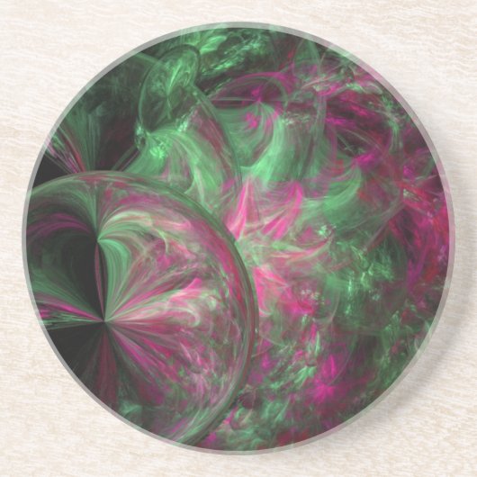 グリーンとピンクのコースターの世界 コースター (正面)