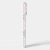 グリーンとピンクのパステル ダイヤモンド柄 Case-Mate iPhoneケース (裏面 / 右)