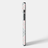 グリーンとピンクのパステル ダイヤモンド柄 Case-Mate iPhoneケース (裏面 / 左)
