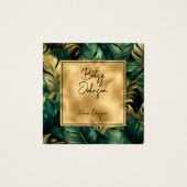 グリーンとフェイク金ゴールドモンスタ離れーズの名刺 (正面)