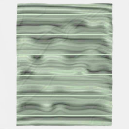 グリーンとブラックのストライプフリースブランケット フリースブランケット