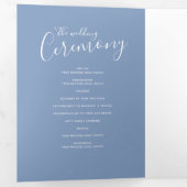 グリーンとブルー結婚の更新式プログラム 三つ折りプログラム (内部最初)