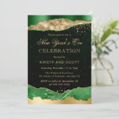 グリーンと金ゴールドグラムティアーズ大晦日 招待状 (スタンド正面)