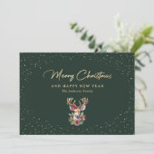 グリーンと金ゴールドスノートナカイ シーズンカード (スタンド正面)