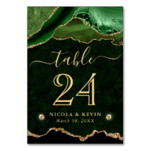 グリーンと金ゴールドフェイクグリッターアゲ結婚ート