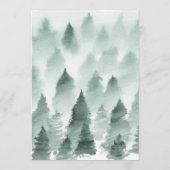 グリーンと金ゴールドマウン結婚テンのアドバイス アドバイスカード (裏面)