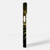 グリーンと金ゴールド花火ホリデーお祝い Case-Mate iPhoneケース (裏面 / 右)