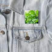 「グリーンな暮らしを」バッジ 缶バッジ (インサイチュ)