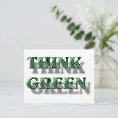 グリーンに考えよう ポストカード (スタンド正面)