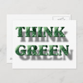 グリーンに考えよう ポストカード (正面/裏面)