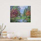 グリーンに ポスター (キッチン)