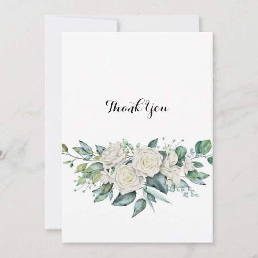 グリーンのあるウェディングシャワーの招待状 セーブザデート (裏面)