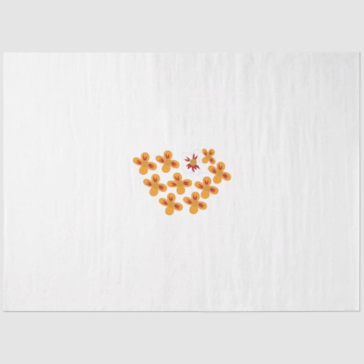 グリーンのあるサマウェディング　ご招待 薄葉紙 (正面)