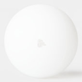 グリーンのあるサマーのウェディング・招待状 卓球ボール (正面)