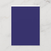 グリーンのあるサマーのウェディング・招待状 名刺 (裏面)