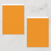 グリーンのあるサマーのウェディング・招待状 名刺 (正面/裏面)