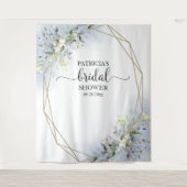 グリーンのウェディングシャワー背景写真小道具 タペストリー (正面)