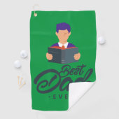 グリーンのゴルフタ最高のオパパ ゴルフタオル (インサイチュ)