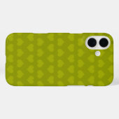グリーンのハート Case-Mate iPhoneケース (裏面 (横))