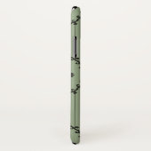 グリーンのバロック壁紙 Case-Mate iPhoneケース (裏面/右)