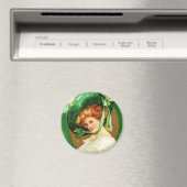 グリーンのフォールン着用 マグネット (インサイチュ (食洗機))