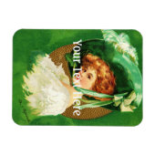 グリーンのフォールン着用 マグネット (横)