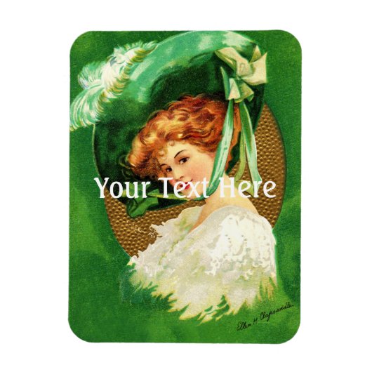 グリーンのフォールン着用 マグネット (縦)