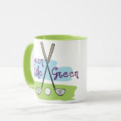 グリーンの女王 マグカップ (正面左)