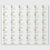 グリーンの女王 ラッピングペーパー (フラット)