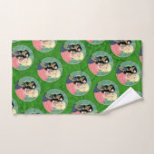 グリーンの洗浄を定義する バスタオルセット (ハンドタオル)