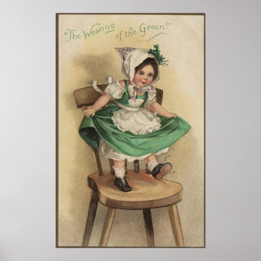 グリーンの着用 ポスター (正面)