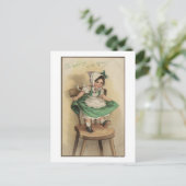 グリーンの着用 ポストカード (スタンド正面)