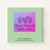 グリーンの糸ノート ノートブック (裏面)