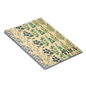 グリーンの葉 ノートブック (右側)