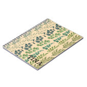 グリーンの葉 ノートブック (左側)