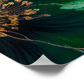 グリーンの葬儀・生命の祝祭 フォトサイン ポスター (角)