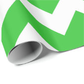 グリーンはっきりしたシブロン ラッピングペーパー (ロールコーナー)